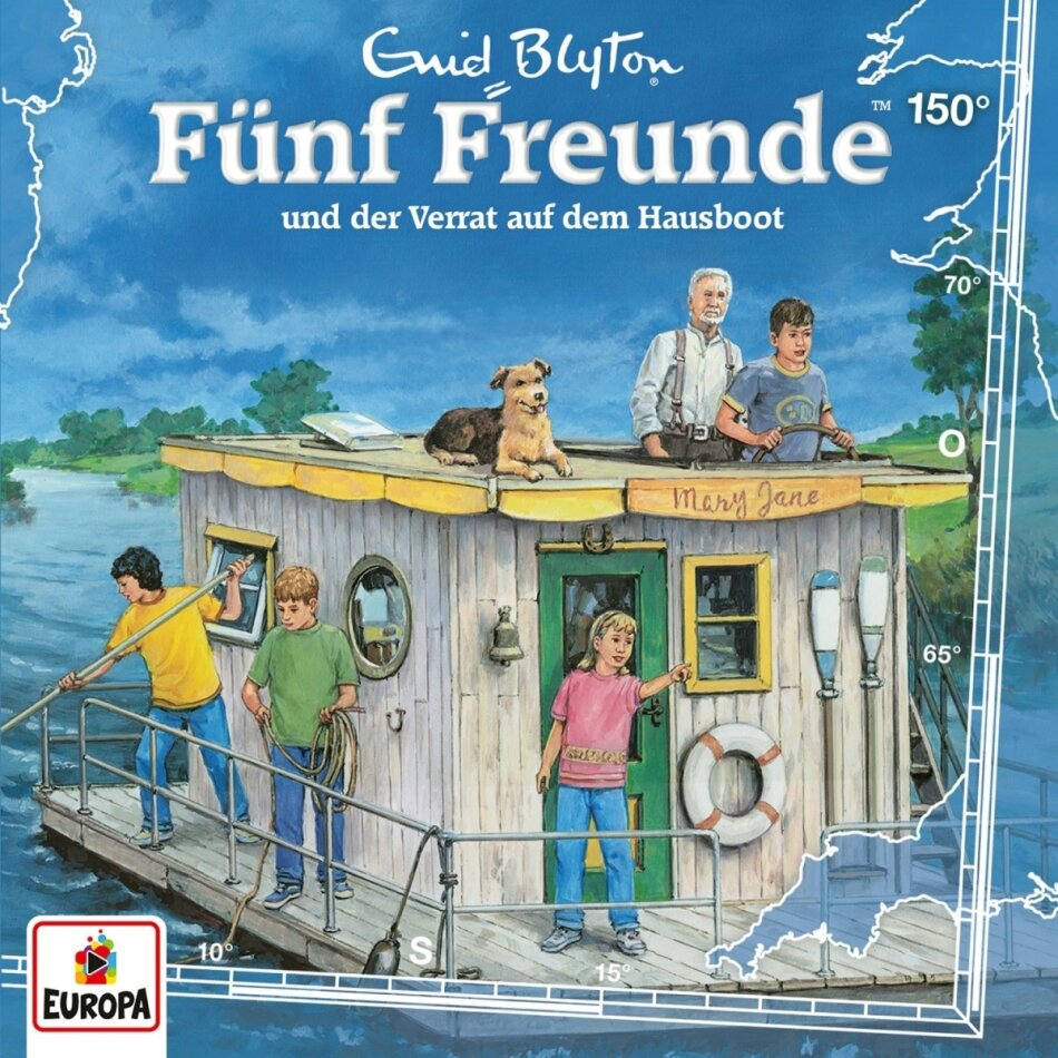 Fünf Freunde - Folge 150: und der Verrat auf dem Hausboot 2 CDs