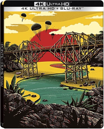Il ponte sul fiume Kwai (1957) (65th Anniversary Edition, Steelbook, 4K Ultra HD + Blu-ray)
