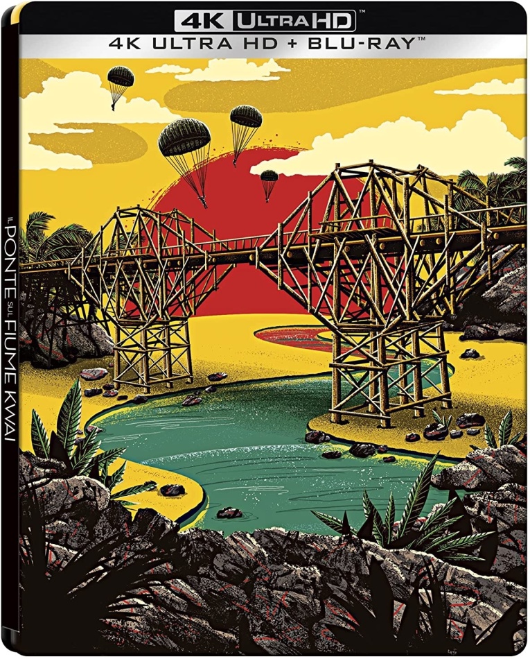 Il ponte sul fiume Kwai (1957) 65th Anniversary Edition, Steelbook, 4K Ultra HD + Blu-ray