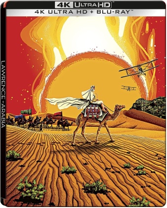 Lawrence d'Arabia (1962) (60th Anniversary Edition, Steelbook, 4K Ultra HD + Blu-ray)