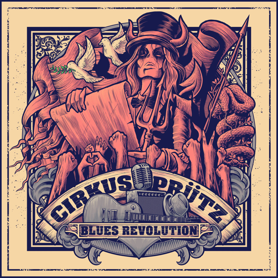 Cirkus Prütz - Blues Revolution Red Transparent Vinyl, LP