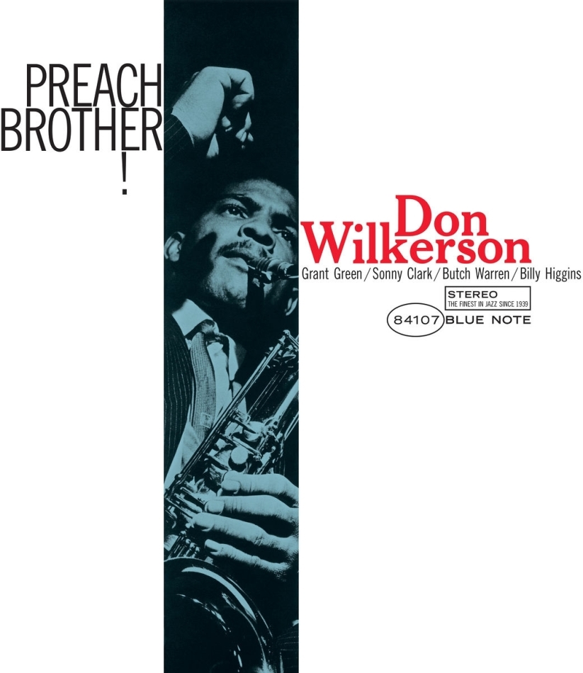 Don Wilkerson - Preach Brother! 2022 Reissue, Blue Note, LP