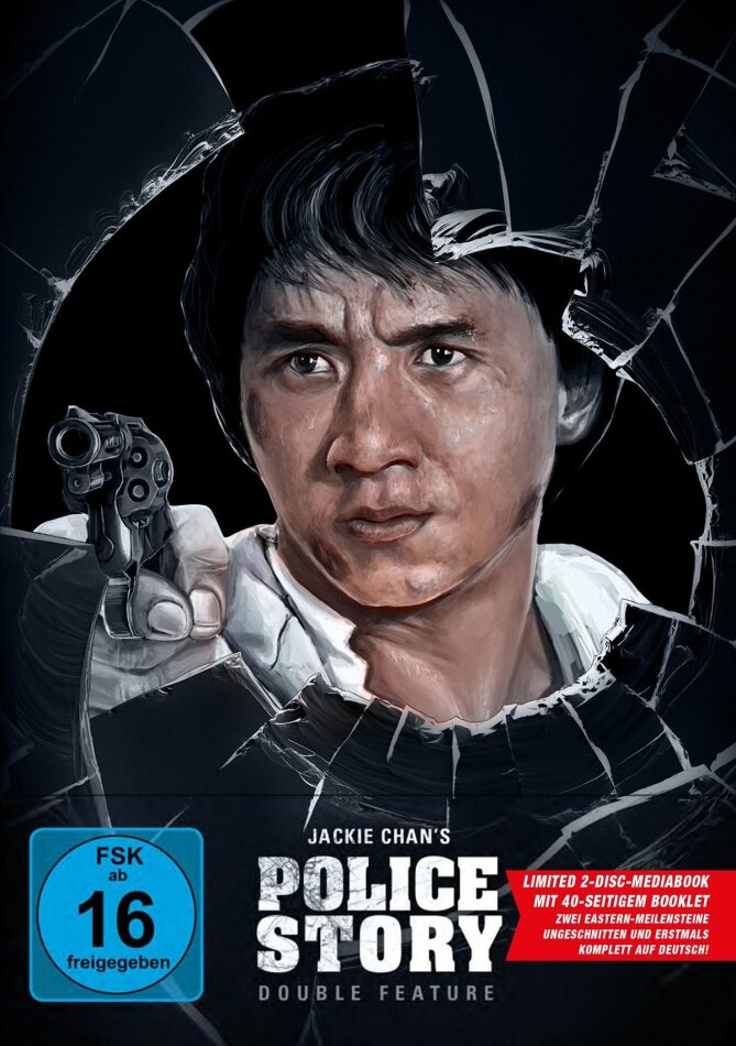 Police Story 1 & 2 - Double Feature Edizione Limitata, Mediabook, Uncut, 2 Blu-ray
