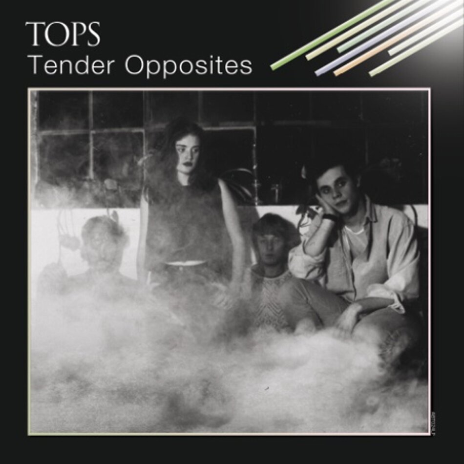 Tops (Electronica) - Tender Opposites 2022 Reissue, 10th Anniversary Edition, Blue Vinyl, LP