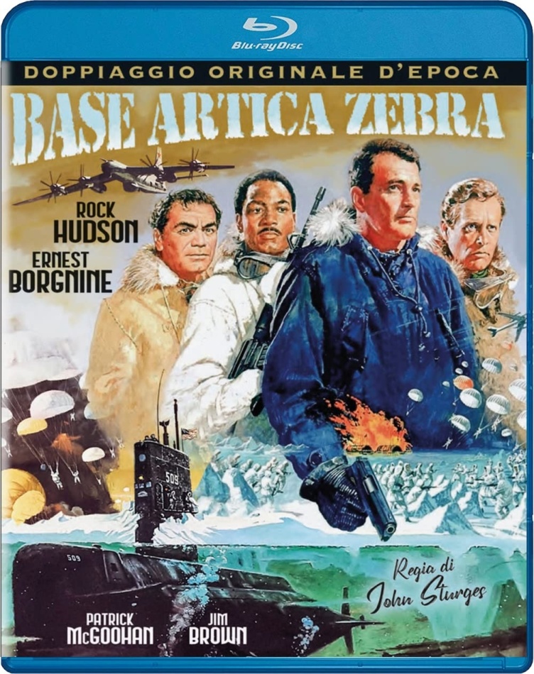 Base Artica Zebra (1968) Doppiaggio Originale D'epoca