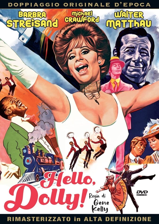 Hello, Dolly! (1969) Doppiaggio Originale D'epoca, HD-Remastered