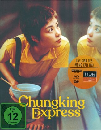 Chungking Express (1994) (Slipcase, Digipack, Special Edition, 4K Ultra HD + Blu-ray + DVD)