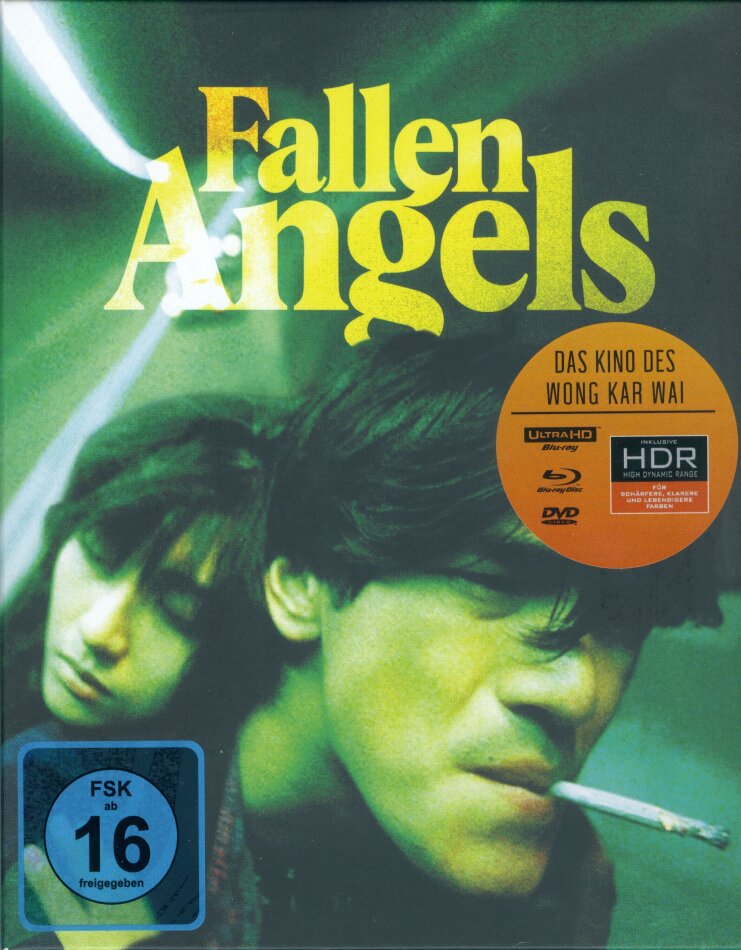 Fallen Angels (1995) Slipcase, Digipack, Special Edition, 4K Ultra HD + Blu-ray + DVD