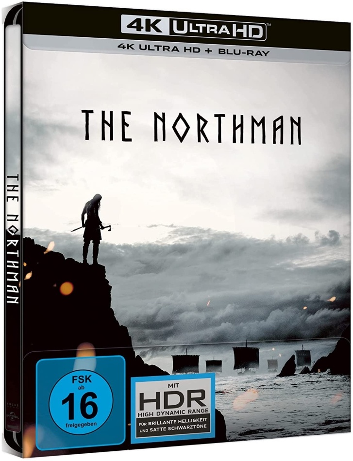 The Northman (2022) Édition Limitée, Steelbook, 4K Ultra HD + Blu-ray