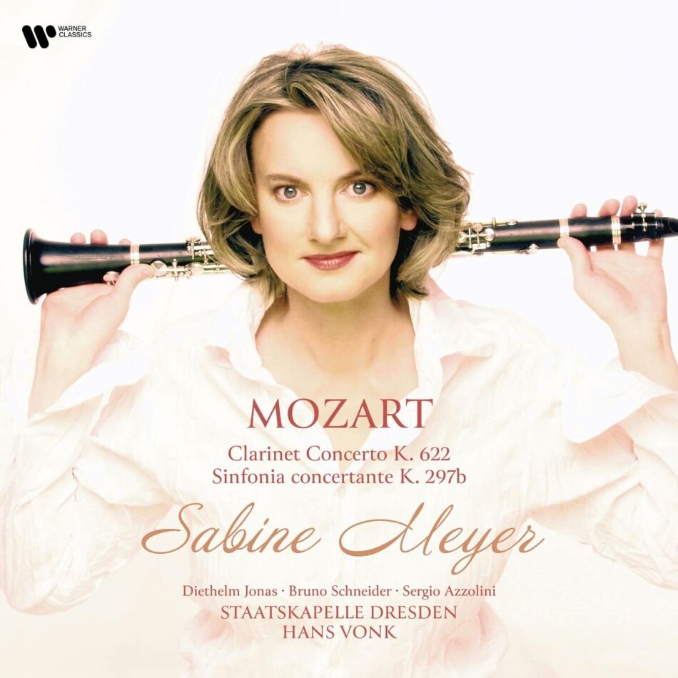 Sabine Meyer & Wolfgang Amadeus Mozart (1756-1791) - Clarinet Concerto K.622/Sinfonia Concertante K.297b LP