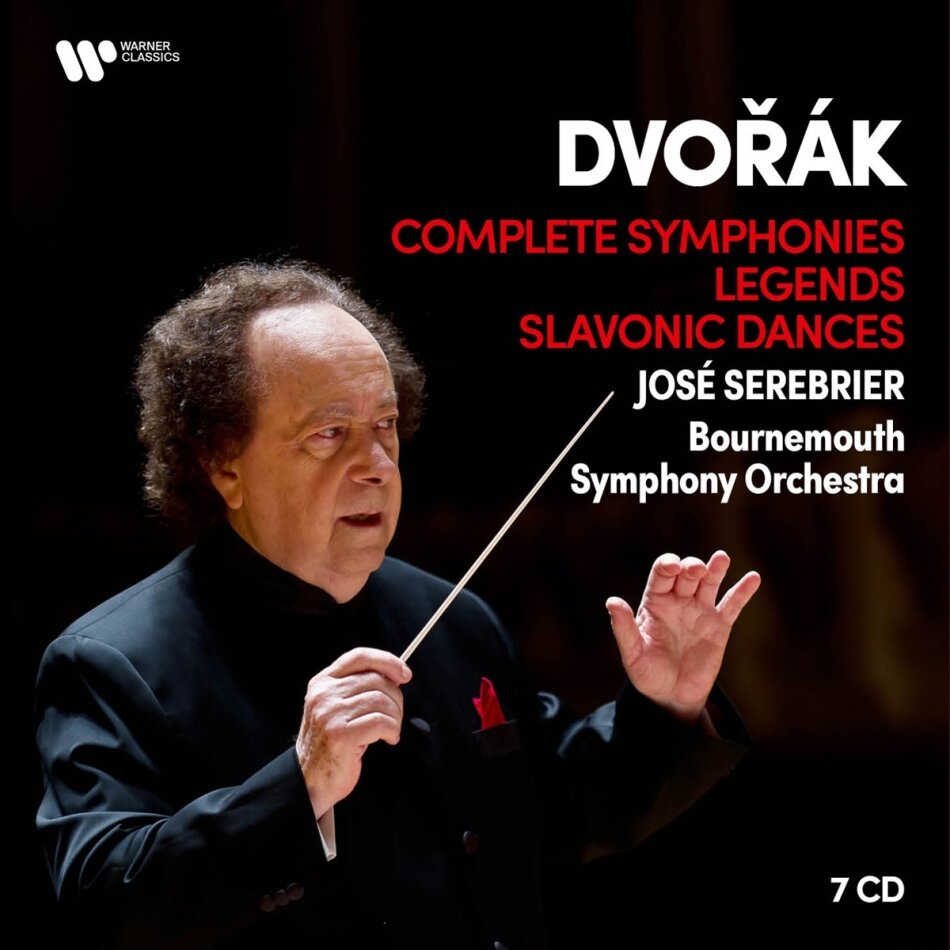 Jose Serebrier & Antonin Dvorák (1841-1904) - Complete Symphonies/Legends/Slavonic Dances Boxset, 7 CD