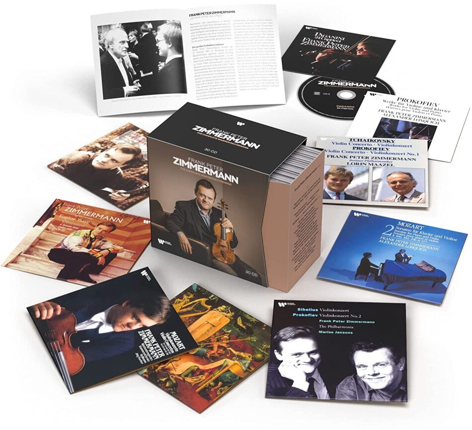 Frank Peter Zimmermann - The Complete Warner Classics Recordings 30 CDs