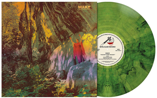 Wake - Thought From Descent Leaf Green Marbled Vinyl, LP