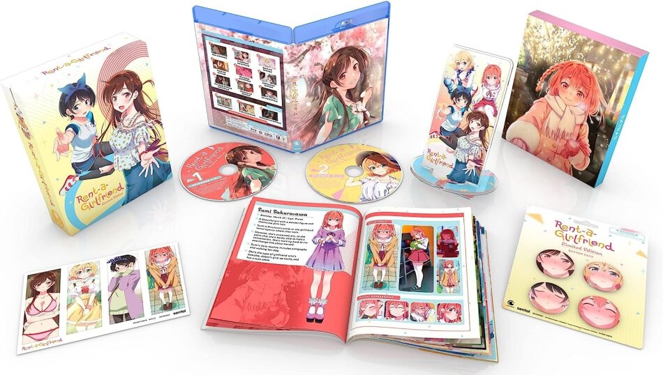 Rent-a-Girlfriend - Season 1 Édition Limitée, 2 Blu-ray
