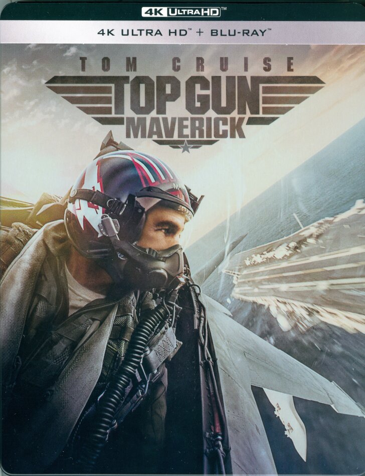 Top Gun: Maverick - Top Gun 2 (2022) Limited Edition, Steelbook, 4K Ultra HD + Blu-ray