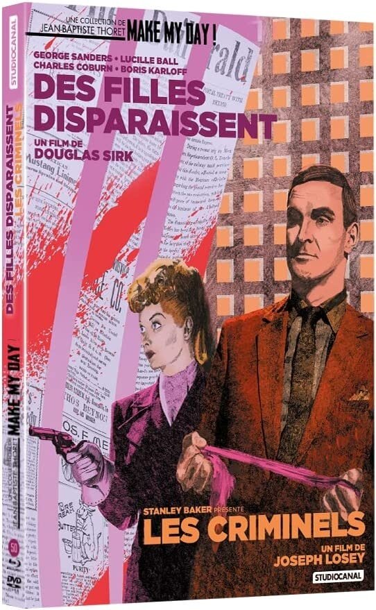Les Criminels / Des filles disparaissent Make My Day! Collection, 2 Blu-ray + 2 DVD