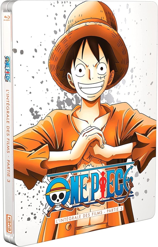 One Piece - L'intégrale des Films - Partie 3 Steelbook, 2 Blu-ray