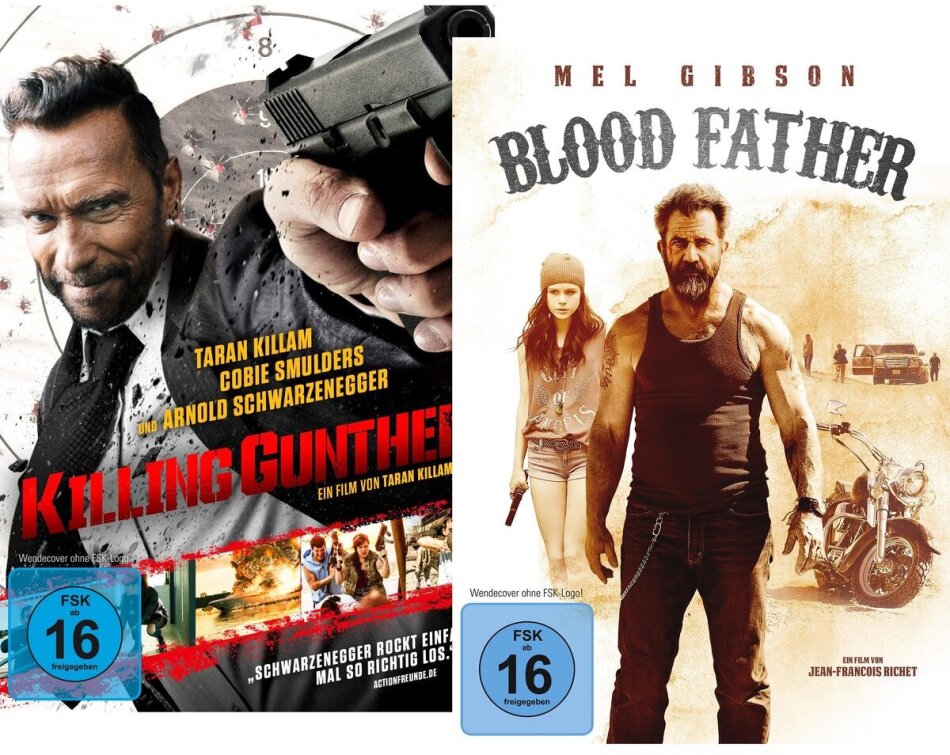 Killing Gunther / Blood Father 2 DVD