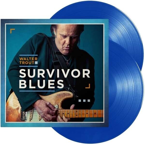 Walter Trout - Survivor Blues 2022 Reissue, Provogue, Limited Edition, Blue Vinyl, 2 LPs