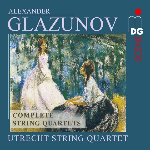 Utrecht String Quartet & Alexander Glazunov (1865-1936) - Complete String Quartets 5 CDs