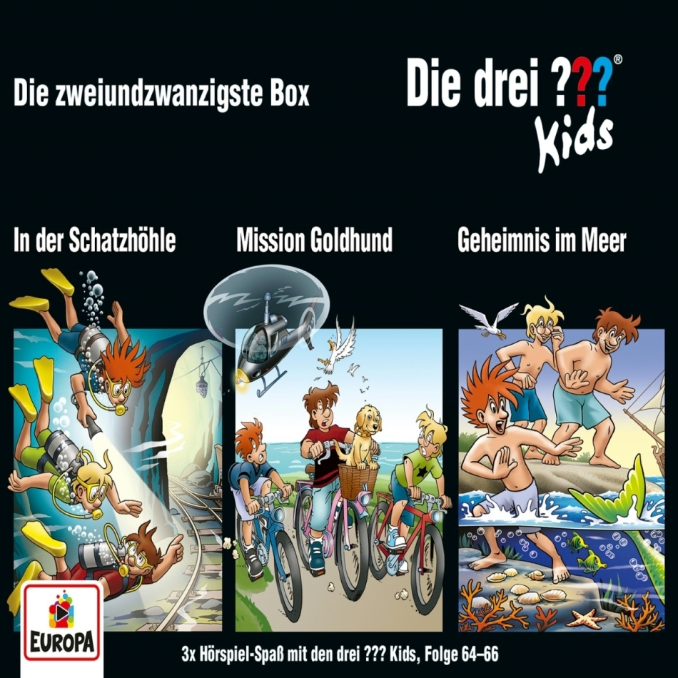 Die Drei ??? Kids - 22./3er Box- Folgen 64 - 66 3 CD