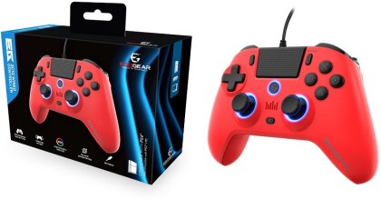 EgoGear - Wired Controller SC10 red With audio port for headphones