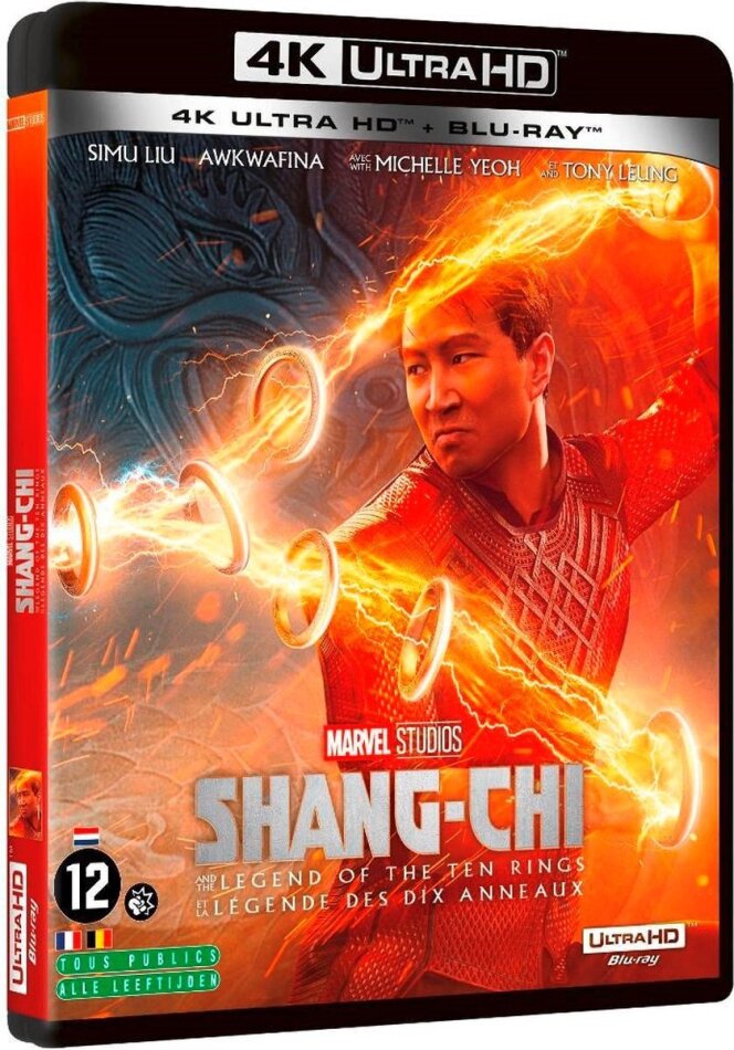 Shang-Chi et la légende des Dix Anneaux (2021) 4K Ultra HD + DVD