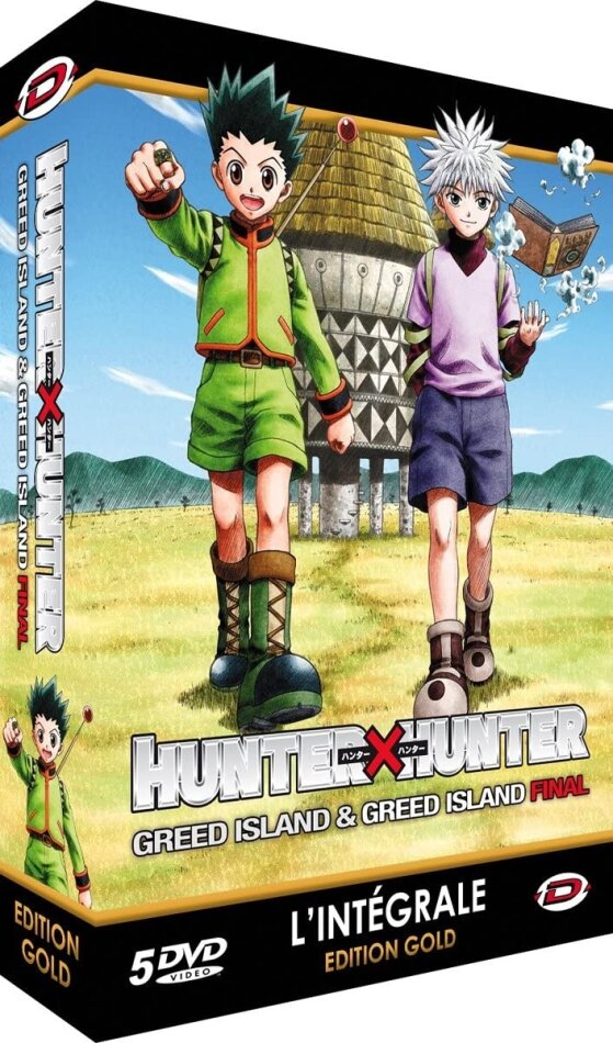 Hunter X Hunter - Greed Island & Greed Island Final Gold Edition, 5 DVD