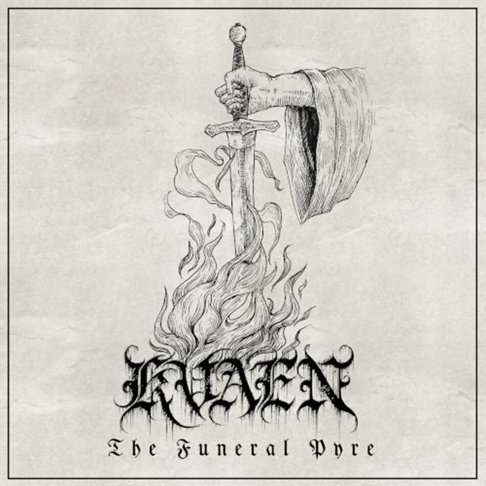Kvaen - Funeral Pyre 2022 Reissue, Alternate Cover, Black Lion Records