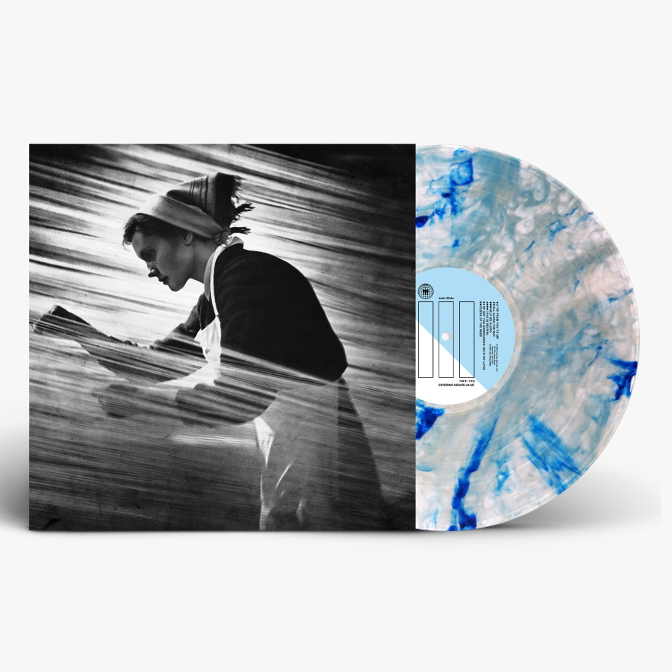 Jack White (White Stripes/Dead Weather/Raconteurs) - Entering Heaven Alive Indie Exclusive, Limited Edition, Detroit Denim Vinyl, LP