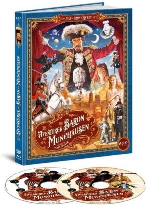 Les aventures du Baron de Munchausen (1988) (Limited Edition, Mediabook, Blu-ray + DVD)