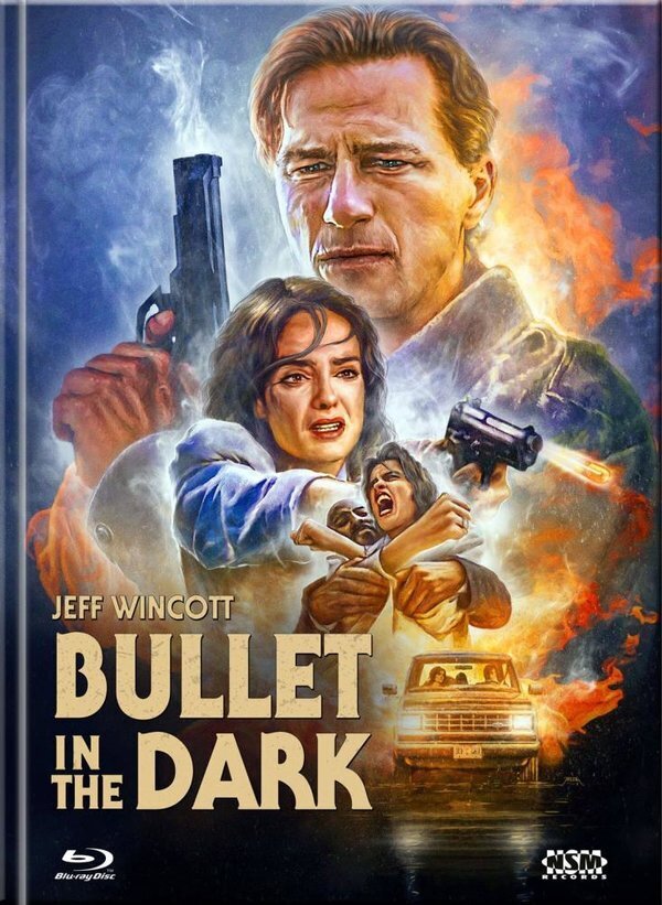 Bullet in the Dark (1996) Cover B, Limited Collector's Edition, Mediabook, Uncut, Blu-ray + DVD