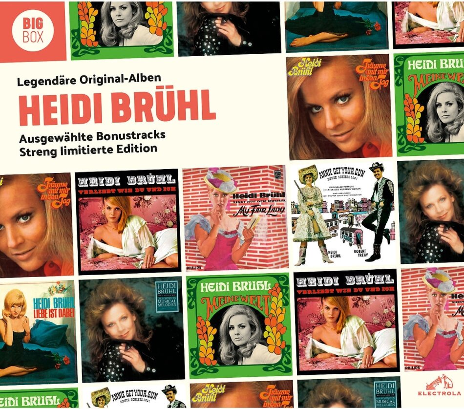 Heidi Brühl - Big Box Boxset, 5 CDs