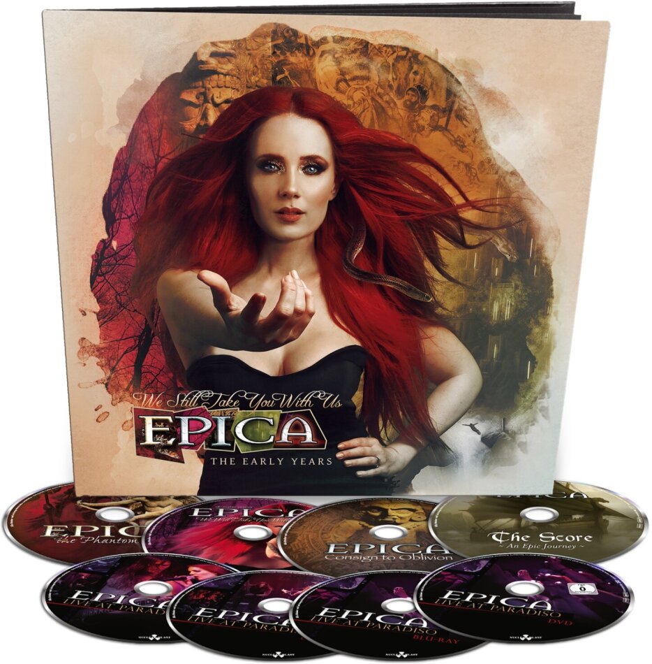 Epica - We Still Take You With Us Earbook, 6 CDs + Blu-ray + DVD