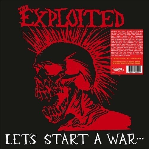 The Exploited - Let's Start A War 2022 Reissue, Radiation Deluxe, LP