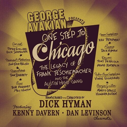 Dick Hyman & Kenny Davern - One Step To Chicago CD + Book