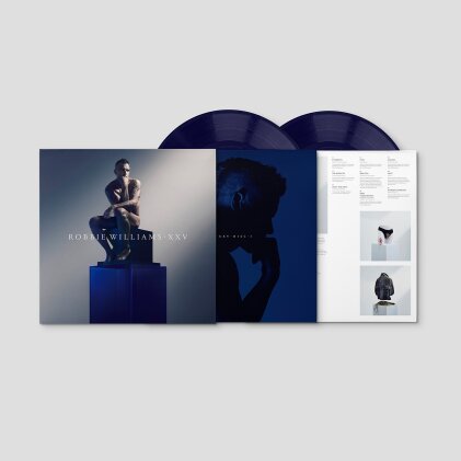 Robbie Williams - XXV (&Eacute;dition Limit&eacute;e, Transparent Blue Vinyl, 2 LP)