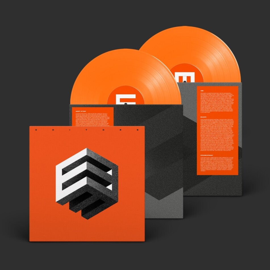 Editors - EBM Limited Edition, Orange Vinyl, 2 LPs