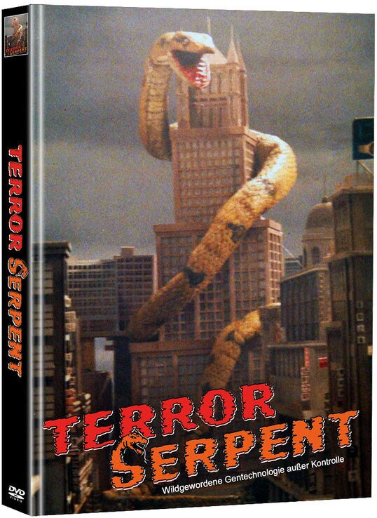 Terror Serpent (1988) Cover B, Limited Edition, Mediabook, 3 DVDs