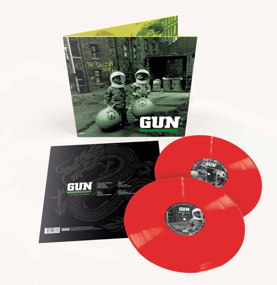 Gun - Calton Songs Cherry Red, Gatefold, Red Vinyl, 2 LPs