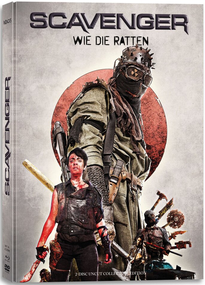 Scavenger - Wie die Ratten (2019) Cover B, Limited Collector's Edition, Mediabook, Uncut, Blu-ray + DVD
