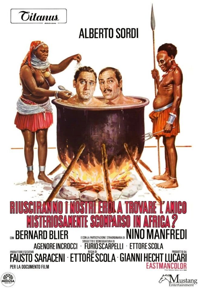 Riusciranno i nostri eroi a ritrovare l'amico misteriosamente scomparso in Africa? (1968) Riedizione