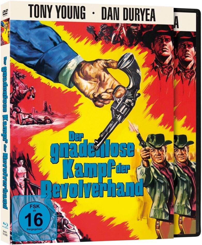 Der gnadenlose Kampf der Revolverhand (1964) Cover A, Limited Edition, Blu-ray + DVD