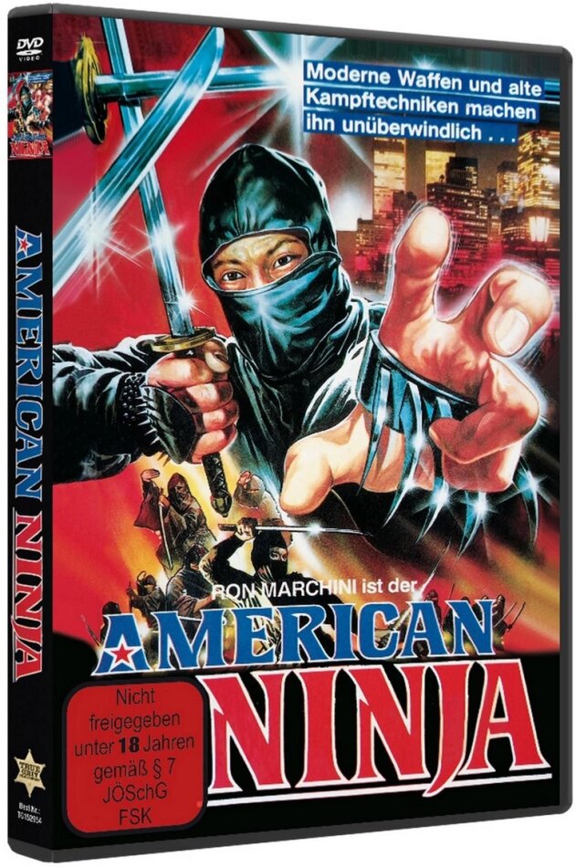 American Ninja (1985) Wendecover