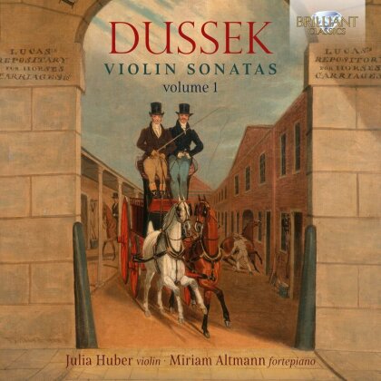 Johann Ladislaus Dussek (1760-1812), Miriam Altmann & Julia Huber - 25 Violin Sonatas Volume 1