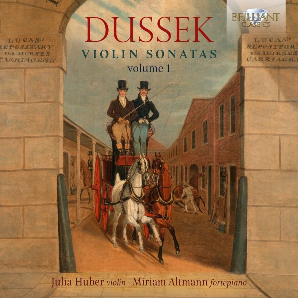 Johann Ladislaus Dussek (1760-1812), Miriam Altmann & Julia Huber - 25 Violin Sonatas Volume 1