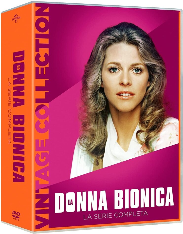 La donna bionica - La Serie Completa Vintage Collection, 16 DVD