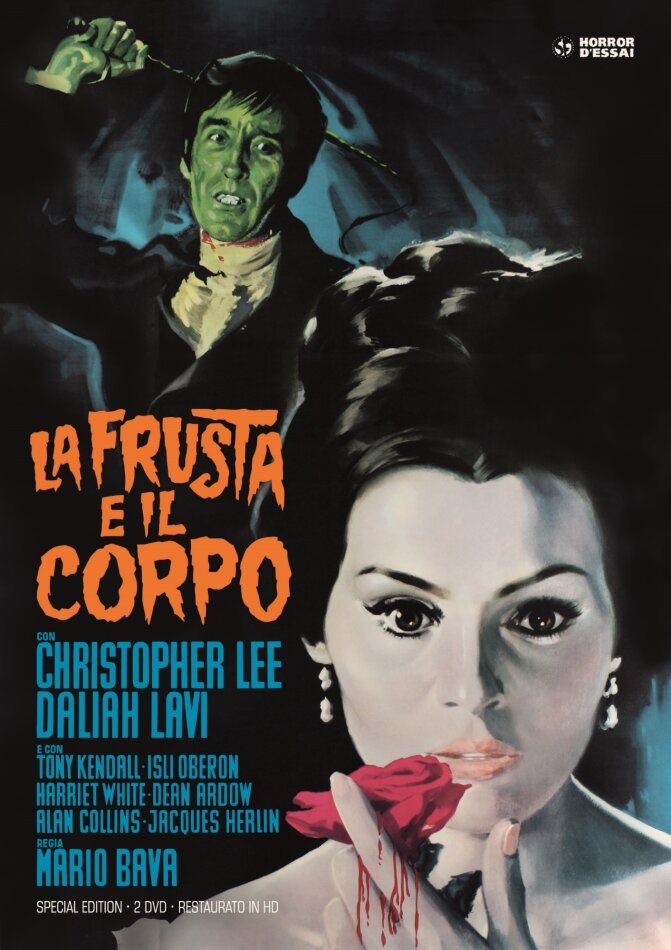 La frusta e il corpo (1963) Horror d'Essai, Version Restaurée, Édition Spéciale, 2 DVD