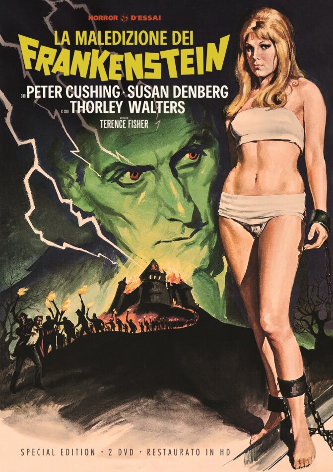 La maledizione dei Frankenstein (1967) Horror d'Essai, Edizione Restaurata, Edizione Speciale, 2 DVD