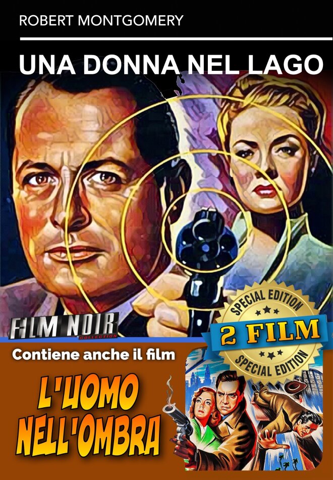 Una donna nel lago / L'uomo nell'ombra Film Noir Collection, n/b, Edizione Speciale
